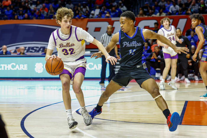 Phillips Academy Williamsville Illinois boys basketball March 7 2024 Nate Latsch 26503